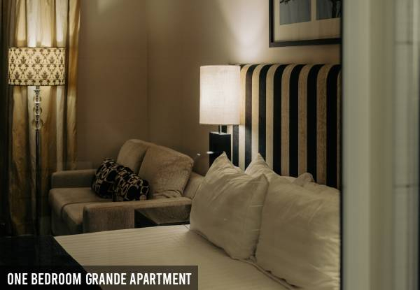 Five-Star Marlborough Hotel Stay for Two People - Options for One-Night Stay in a One-Bedroom Grande Apartment with Private Spa Bath, or Two-Night Stay in a Two-Bedroom Penthouse incl. a Two-Course Dinner at Quench Restaurant & Bar, & Full Daily Breakfast