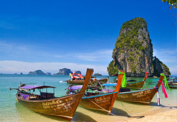 Per-Person, Twin-Share 7 Night Phuket Getaway incl. Return International Flight, Daily Breakfast, Massage, Airport Transfer, Tours and more - Options for Departure from Auckland, Wellington or Christchurch