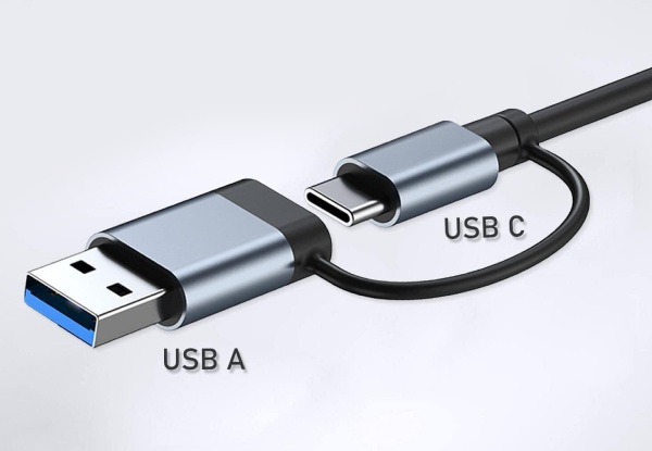 USB Hub 3.0 and 2.0 Docking Station with 7 Ports