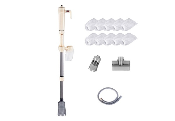 Electric Fish Tank Vacuum Cleaner with 10-Piece Filter Bag