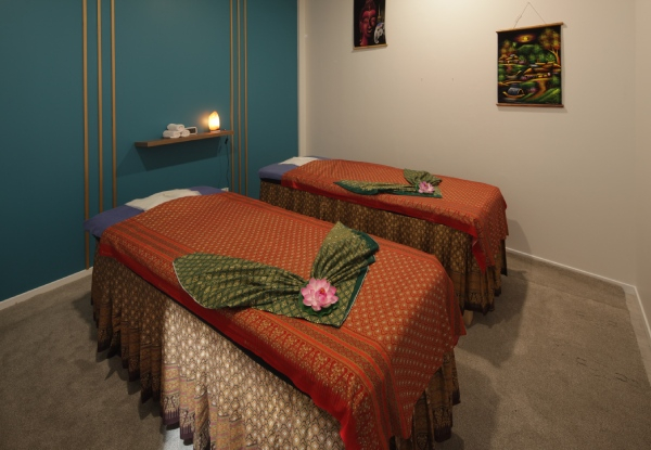 60-Minute Deep Tissue or Thai Couples Massage - Option for 90-Minutes