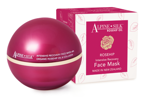 Alpine Silk - Intensive Recovery Face Mask with Organic Rosehip Oil & Collagen
