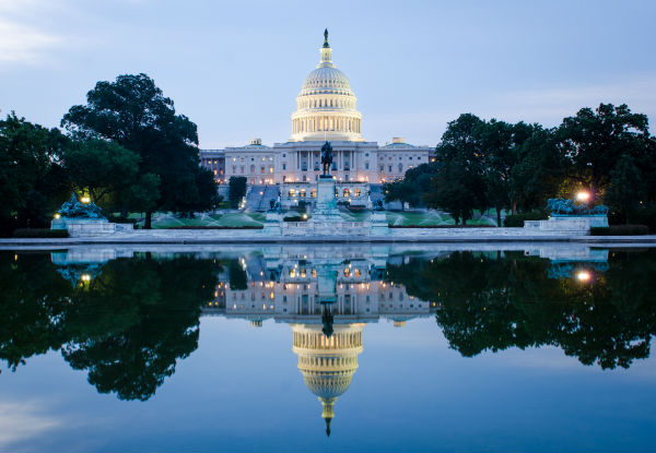 Per Person, Twin-Share Eight-Day USA Adventure incl. Return Airfares, Tour from New York to Washington DC,  Sightseeing, Activities, Transport & Accommodation