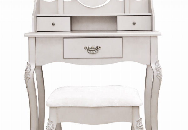 Vintage Style Dressing Table - Two Colours Available