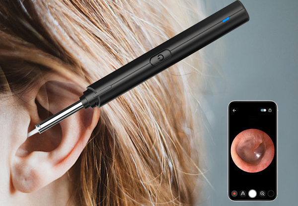 Wireless Ear Wax Removal Camera Otoscope Kit - Available in Two Colours & Option for Two Kits