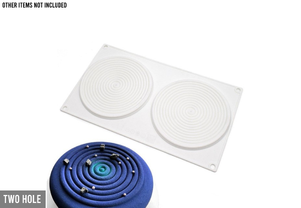 Spiral-Shaped Silicone Mould - Three Sizes Available