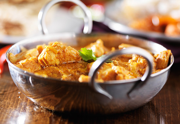 $30 Indian Dinner Dining Voucher - Valid Six Days a Week