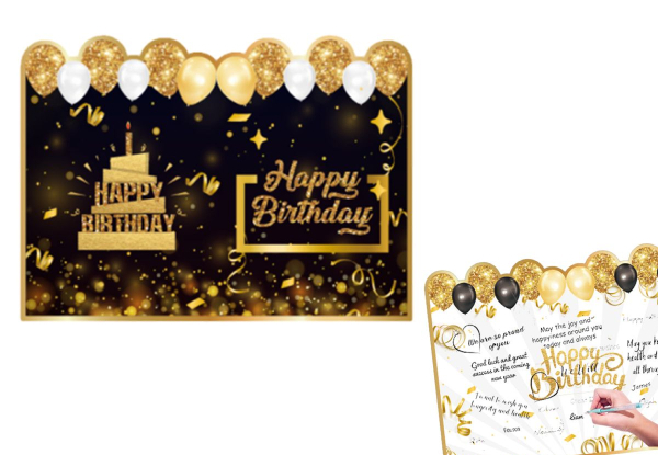 Large 40cm Birthday Card - Option for Two-Pack