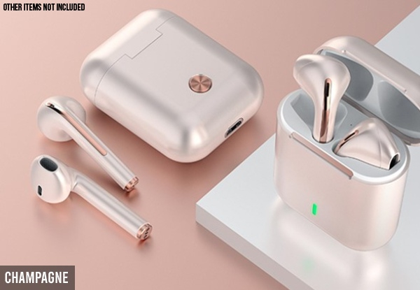 Bluetooth 5.0 Touch Control True Stereo Wireless Earphones - Four Colours Available
