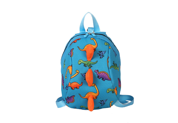 Kid's Dinosaur Backpack with Harness - Five Colours Available
