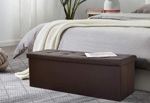 Ottoman Storage Bench - Two Options Available