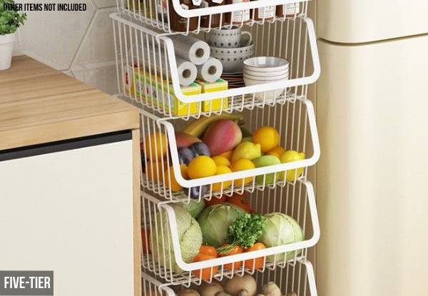 Kitchen Movable Storage Shelf - Two Sizes Available