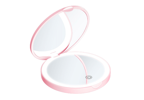 Mini Makeup Mirror with Lights - Three Colours Available