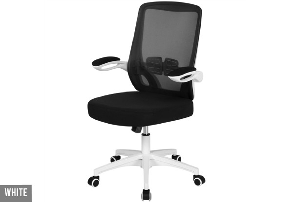 Mesh Back Office Chair with Armrests - Two Colours Available