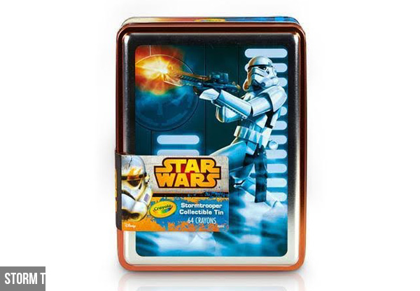 Crayola Star Wars Limited Edition Collectible Tin - Two Options Available