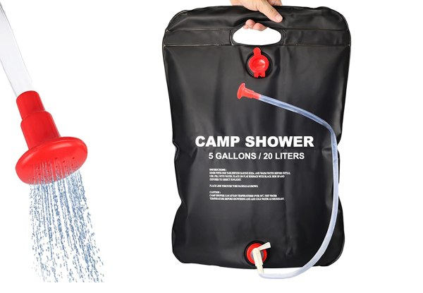 20L Portable Camping Shower Bag - Option for Two