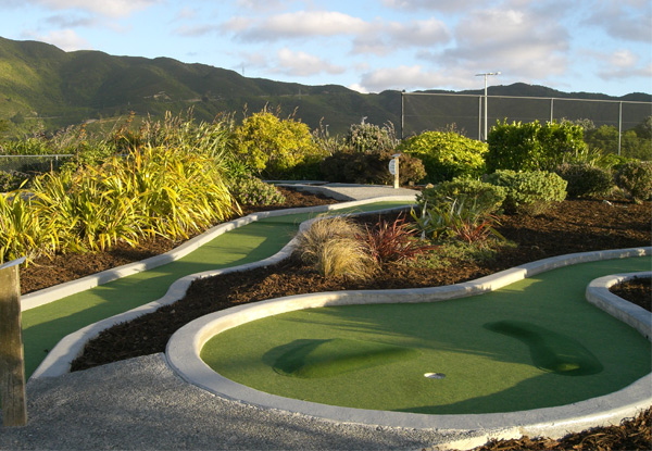 18 Holes of Mini Golf for Two People - Option for Nine Holes of Golf for Two People
