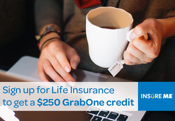 Sign up for Life Insurance with Insure Me & Get $250 GrabOne Credit