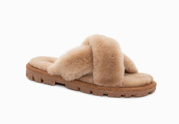 Ozwear Ugg Premium Cross Over Slippers - Four Colours & Four Sizes Available
