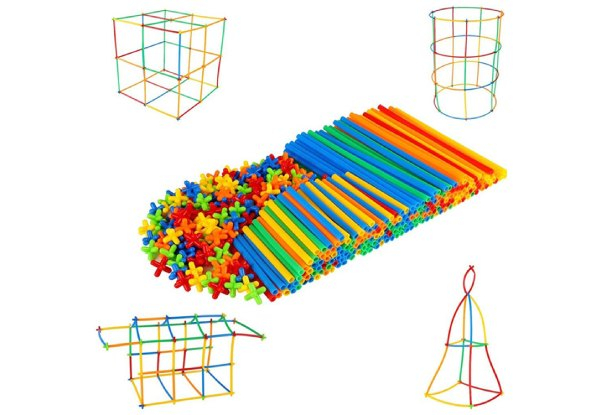 600-Piece STEM Engineering Toys