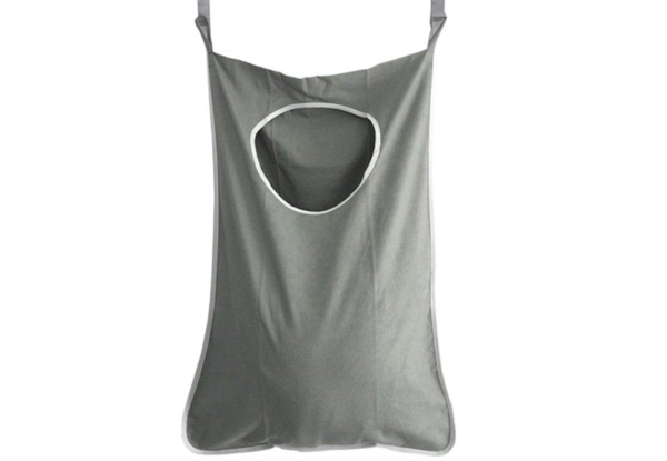 Wall Mounted Hanging Laundry Bag - Two Colours Available