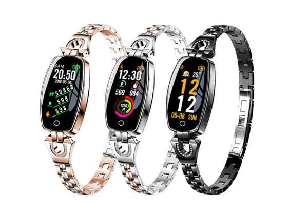 Waterproof Bluetooth Smart Bracelet Watch - Three Colours Available with Free Delivery