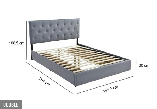 Cleva Bed Frame - Two Sizes Available