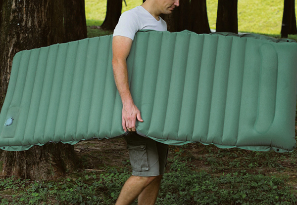 Inflatable Camping Sleeping Pad - Two Colours Available