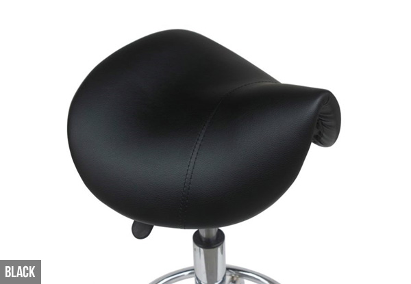 Saddle Stool with Wheels - Two Colours Available