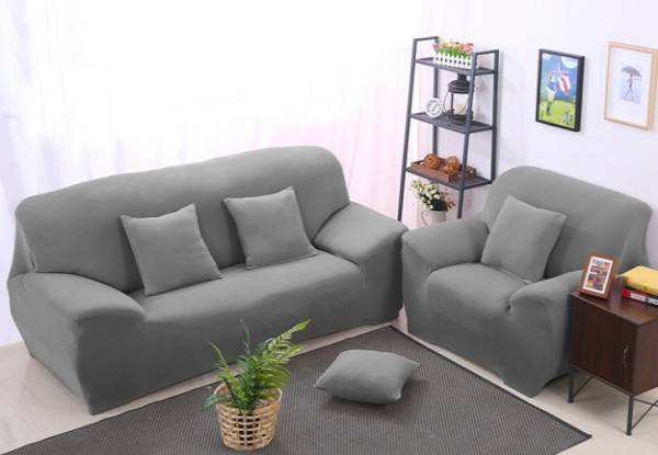 Washable Grey Sofa Cover Range - Two Sizes Available