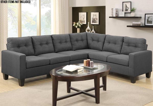 Classic Design Grey Lounge Suite