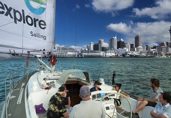 1.5-Hour Auckland Harbour Sailing Experience with Option for Two People