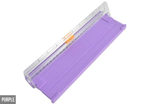 A4/A5 Paper Photo Trimmer - Four Colours Available
