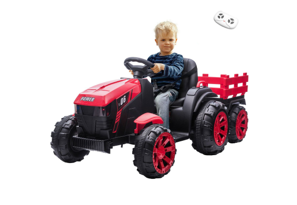 Kids Ride-On Electric Tractor Toy - Three Colours Available