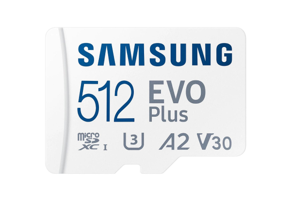 Samsung EVO Plus 512GB Micro SD Card with Adapter - Elsewhere Pricing $129