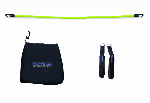 ProTrain Eight-Piece Resistance Band Set