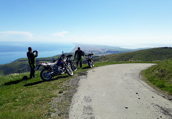 Banks Peninsula Full Day Motorcycle Guided Tour incl. Equipment & Snacks - Options for up to Eight People Available