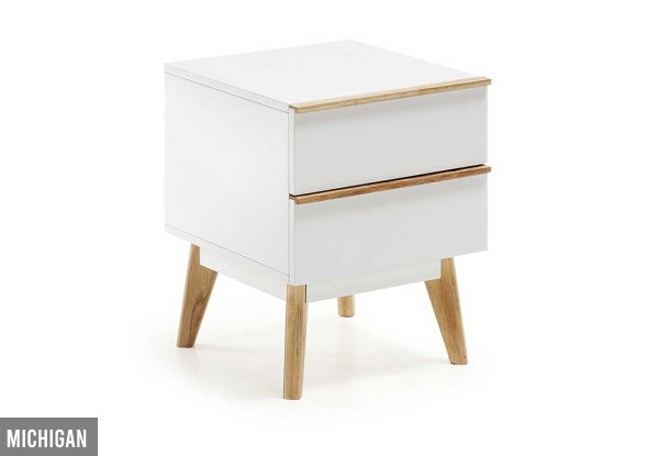 Bedside Table Range - Two Styles Available