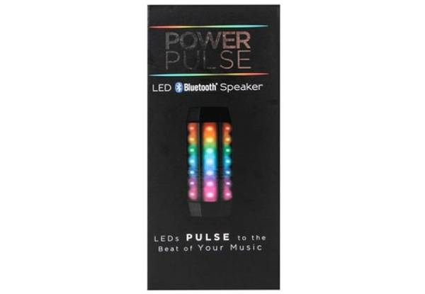 Portable Bluetooth LED Power Pulse Speaker