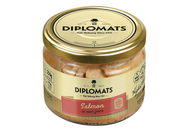 12-Pack of Diplomats Salmon