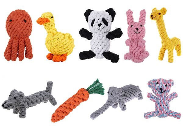 Chew Toy for Pets - Nine Options Available with Free Delivery