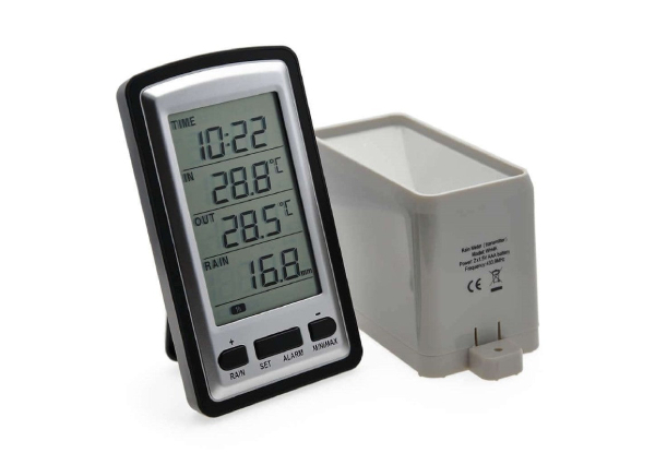 Digital Wireless Rain Gauge with RCC