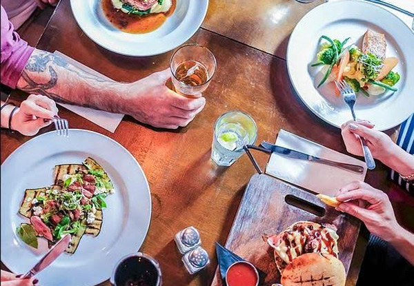 $60 Food & Bevvie Voucher for Two - Options for up to Eight People