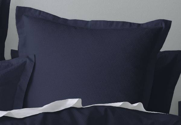 Nova Duvet Cover Set - Available in Four Colours, Three Sizes & Option for Extra European Pillowcase