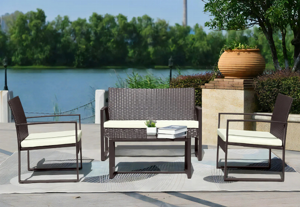 Thea Outdoor Rattan Set