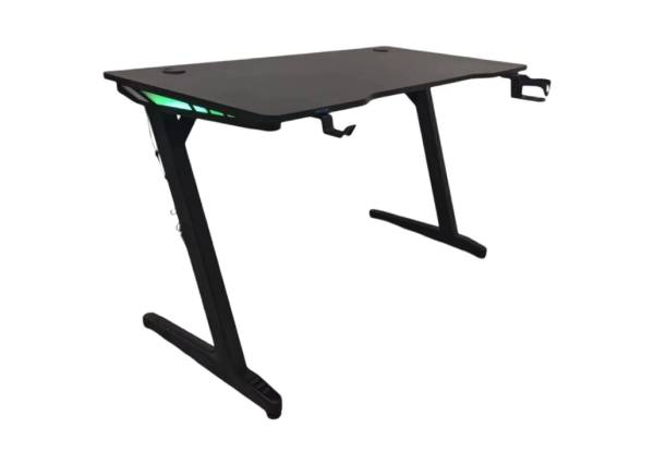 Gaming Computer Desk with LED Light