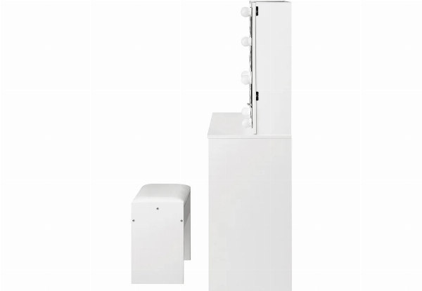 USB-Powered LED Dressing Table Set - Available in Two Options