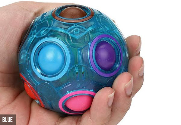 Stress Reliever Glow in the Dark Puzzle Ball  
 - Two Colours Available with Free Delivery