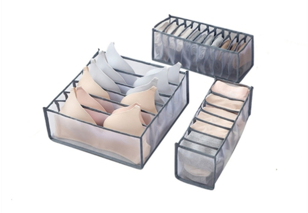 Drawer Organizer Divider Boxes Set - Five Colours Available