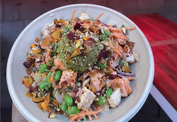 Any Large Polynesian Poke Bowl from the Favourites Menu